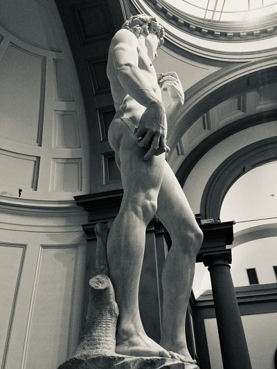 David in der Accademia Galerie Florenz David in der Accademia Galerie Florenz