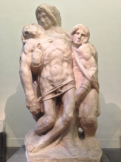 Bildhauerei in der Accademia Galerie Florenz Bildhauerei in der Accademia Galerie Florenz