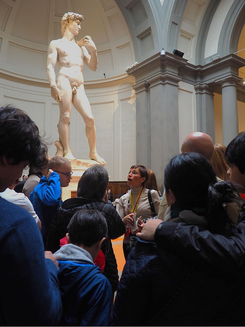 Florencia: Accademia Pequeño Grupo Audioguía &amp; LiveGuide