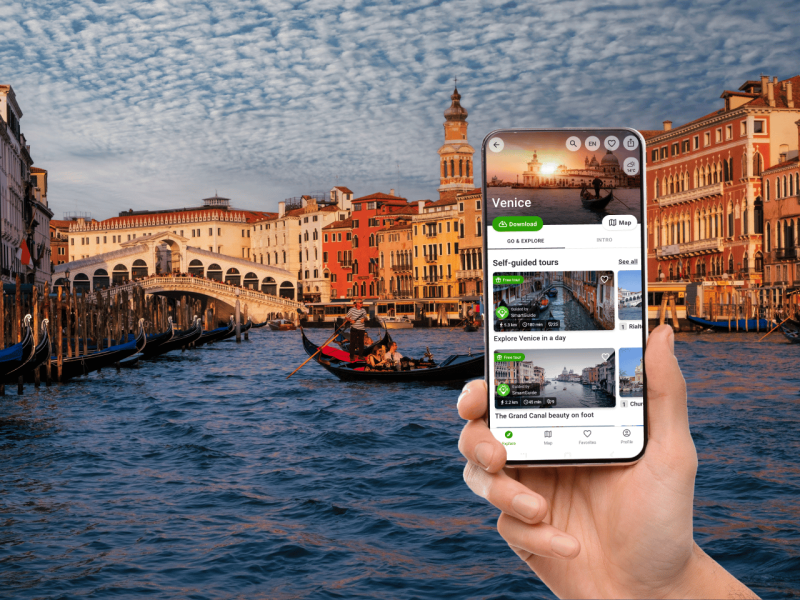 Venice: Self Guided Audio Walking Tours in English